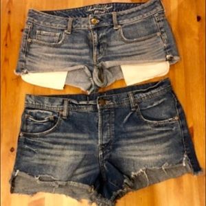 Jean shorts
